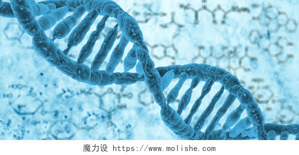 医院基因分子医疗科技素材海报背景图